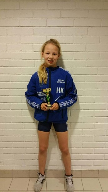 Hedda tok 3. plassen i Lilla Mälaren 31/10-1/11-2015